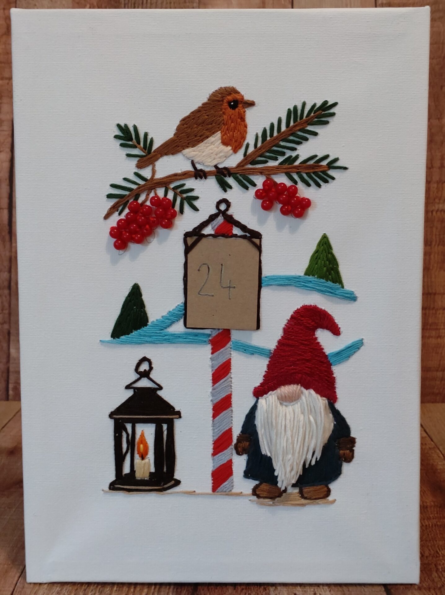 Christmas Embroidery Workshop with Kata Design