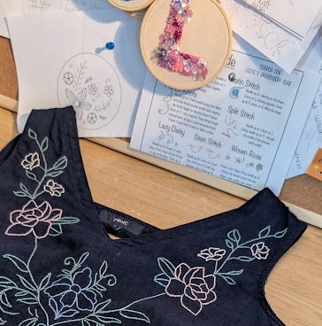 Lizzie's Embroidery Club: Upcycle Your Wardrobe (14 June)